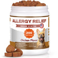 Load image into Gallery viewer, Allergy & Itch Chews for Dogs - Natural Allergy Relief, Itchy Skin, Immune Support and Probiotics - 200 Count