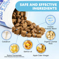 Load image into Gallery viewer, Allergy Chews for Dogs – Ultimate Itch Relief for Skin Allergies, Licking Paws, Hot Spots, Itchy Ears & Seasonal Allergies – Colostrum + Salmon Oil + Probiotics + Omega-3 – Vet-Formulated Anti-Itch Bites – All Breeds & Ages, Salmon Flavor, 200 Count
