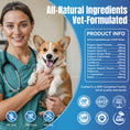 Load image into Gallery viewer, ColEaze Calming Chews for dogs – 200 Soft Chews of Nuclear Chill. Fast-Acting Melatonin + L-Tryptophan + 10 Natural Calming Agents. Destroys Anxiety from Fireworks, Thunder, Separation & Vet Visits. Zero Grain, Zero Sugar, Zero Weakness