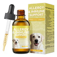 Load image into Gallery viewer, STOP Itching NOW! Advanced Allergy + Immune Relief Drops for Dogs – Omega 3-6-9, Turmeric, CoQ10, Vitamin C – Eliminates Skin Scratching, Hot Spots & Shedding – Liquid Formula Works in Hours, Not Weeks – 60ml