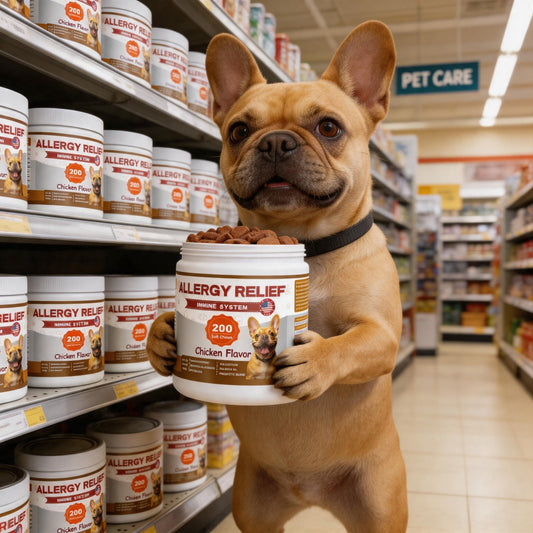 A DOG‘S CONFESSION ABOUT LIVING WITH ALLERGIES