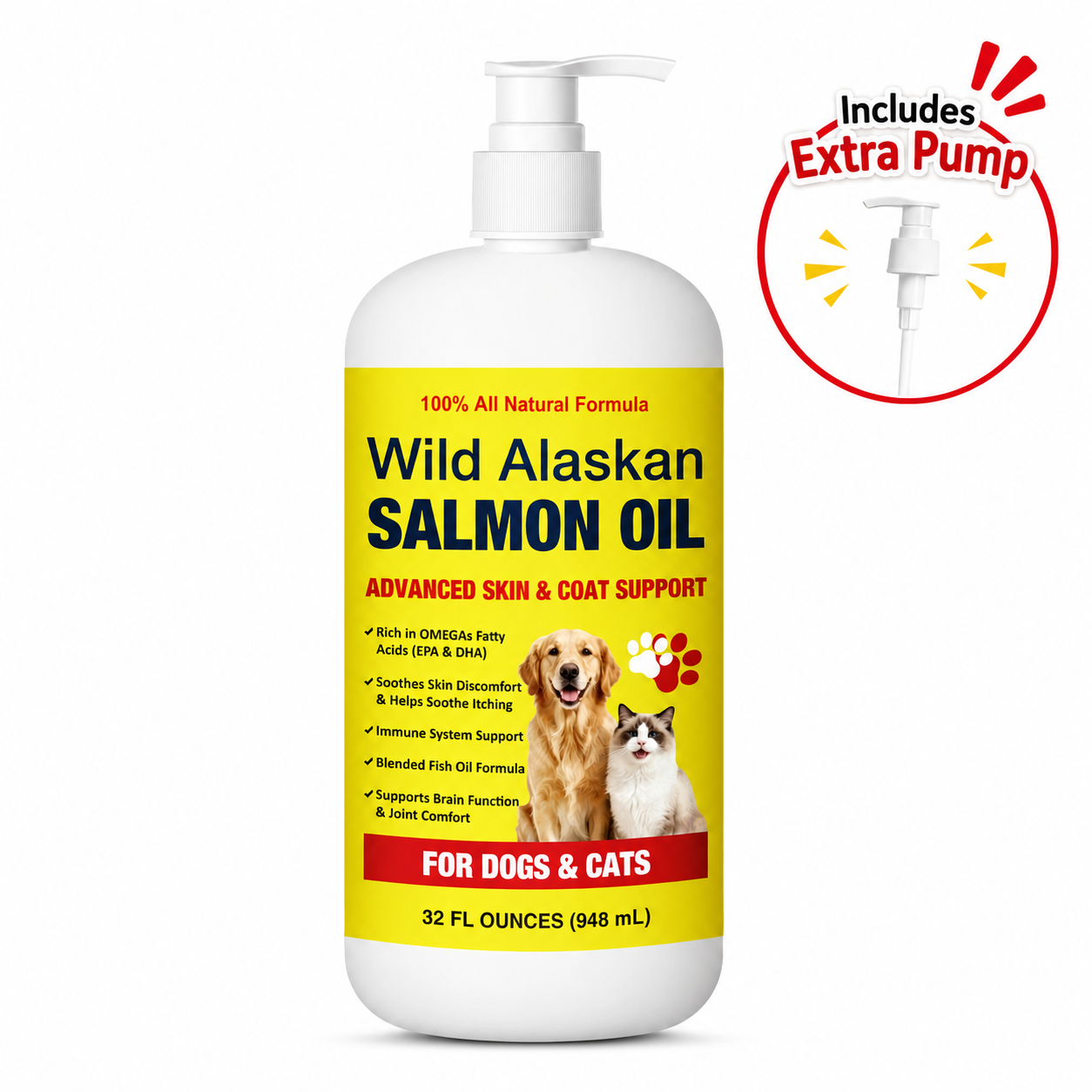 Why Wild Alaskan Salmon Oil Is a Daily Wellness Essential for Dogs and Cats