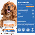 Load image into Gallery viewer, ColEaze Omega Skin & Coat Chews for dogs – 200 Soft Chews of Total Body Domination. Salmon Oil + Glucosamine + MSM + 5-Strain Probiotics + Multi-Collagen. No Greasy Residue. No Grain. No Sugar. Just a Shiny Coat, Strong Joints, and an Iron Immune System

