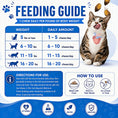 Load image into Gallery viewer, Cat Multivitamin Chews 26-in-1 Lysine & Taurine for Cats with Turmeric MSM Glucosamine, Omega Support Immune, Skin, Joint, Heart,Eyes, Cat Vitamis and Supplements for All Ages & Breeds
