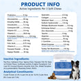 Load image into Gallery viewer, ULTIMATE 40-in-1 Multivitamin Chews for Dogs – STOP Allergies, Shedding & Joint Pain! Probiotics + Omega-3 + Glucosamine + Turkey Tail Mushroom – Immune, Skin, Coat, Heart, Liver, Gut, Hip & Joint Support – 200 Chews, Chicken Flavor
