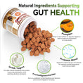 Load image into Gallery viewer, ColEaze Probiotic Gut Health Chews for dogs – 200 Soft Chews of Brutal Digestive Domination. No More Gas, No More Loose Stools, No More Weak Immunity. Pumpkin + 6.84B CFU Probiotics + Enzyme Strike Force
