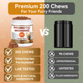 Load image into Gallery viewer, ColEaze Probiotic Gut Health Chews for dogs – 200 Soft Chews of Brutal Digestive Domination. No More Gas, No More Loose Stools, No More Weak Immunity. Pumpkin + 6.84B CFU Probiotics + Enzyme Strike Force
