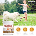 Load image into Gallery viewer, ColEaze Probiotic Gut Health Chews for dogs – 200 Soft Chews of Brutal Digestive Domination. No More Gas, No More Loose Stools, No More Weak Immunity. Pumpkin + 6.84B CFU Probiotics + Enzyme Strike Force
